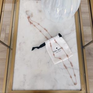 kate spade Jewelry - Kate Spade Gatsby Rose Gold Scatter Necklace kate spade Jewelry - Kate Spade Gatsby Rose Gold Scatter Necklace